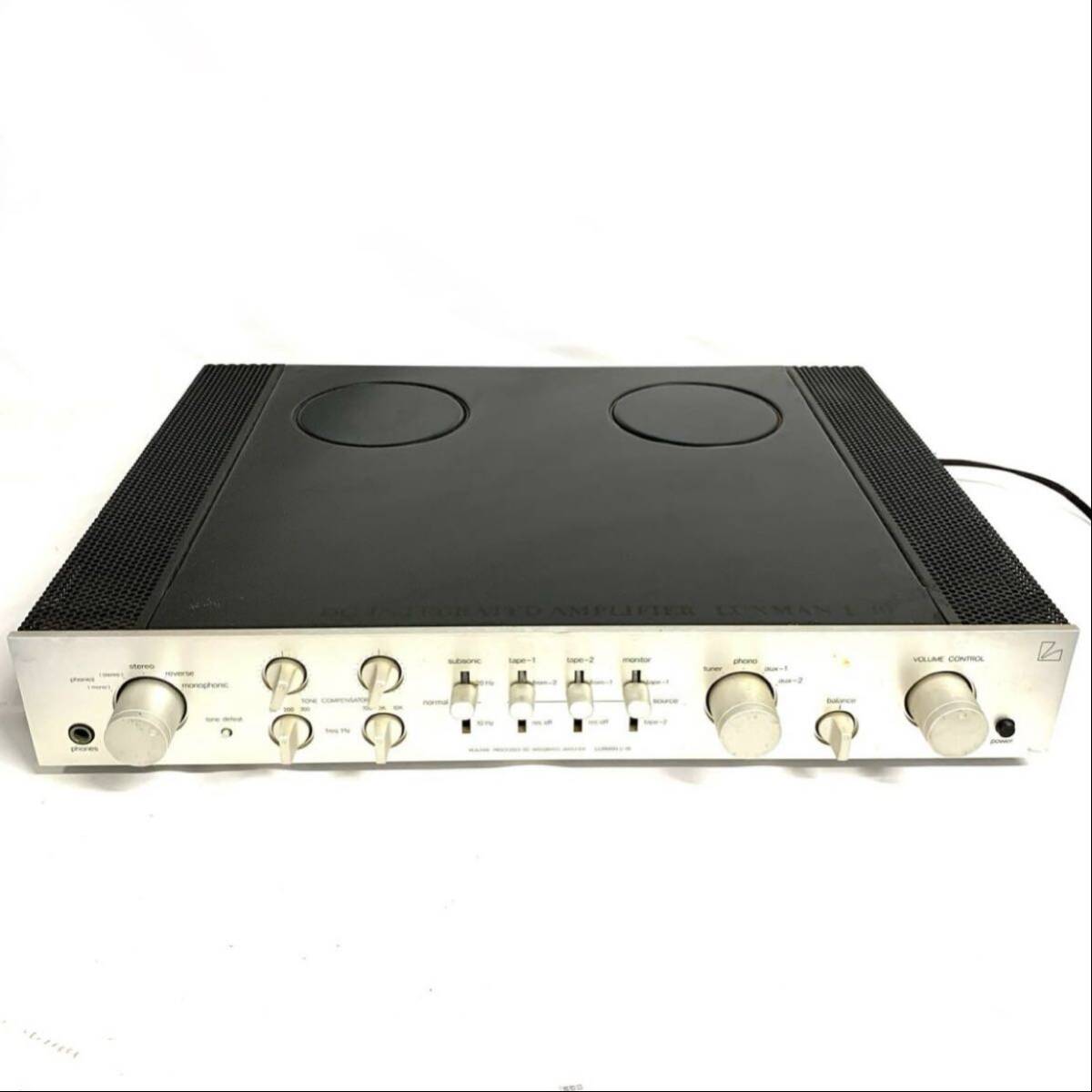 【美品】LUXMAN L-10 プリメインアンプ ⑤