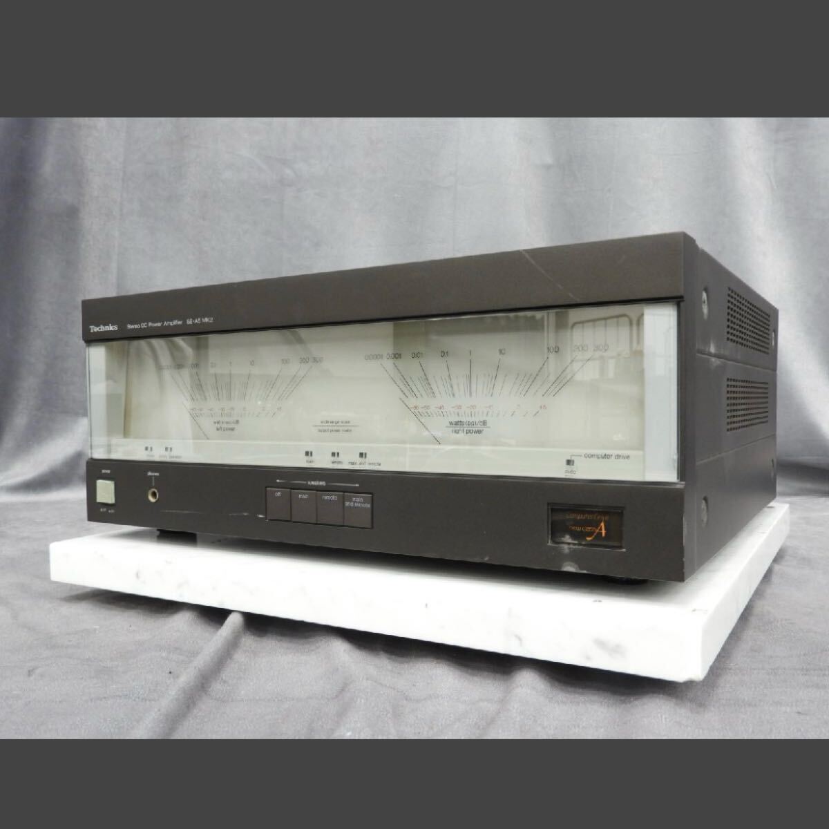 【完動品】Technics SE-A5MK2 テクニクス パワーアンプ ②