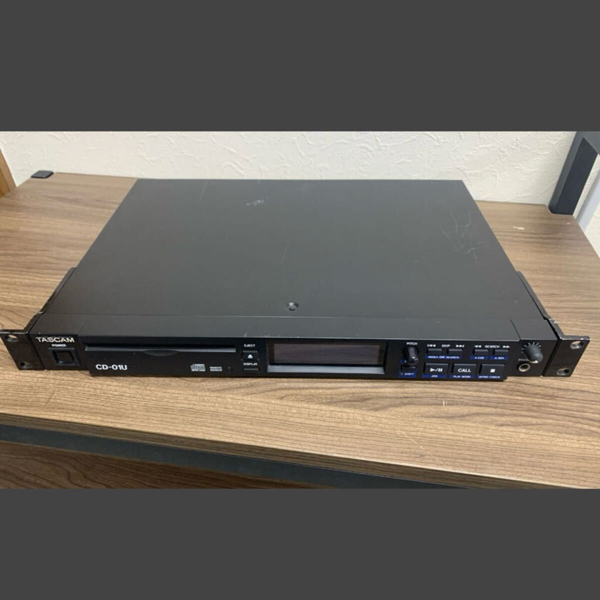 【完動品】TASCAM CD-01U タスカム CDプレーヤー 業務用 ③