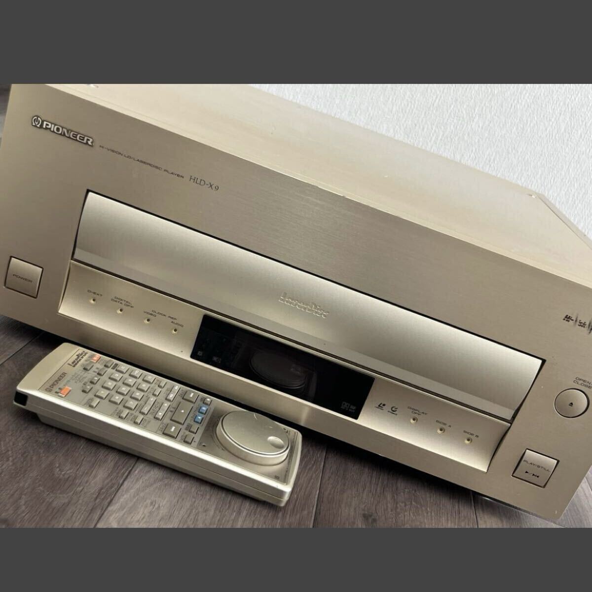 【美品】Pioneer HLD-X9 パイオニア LDプレーヤー