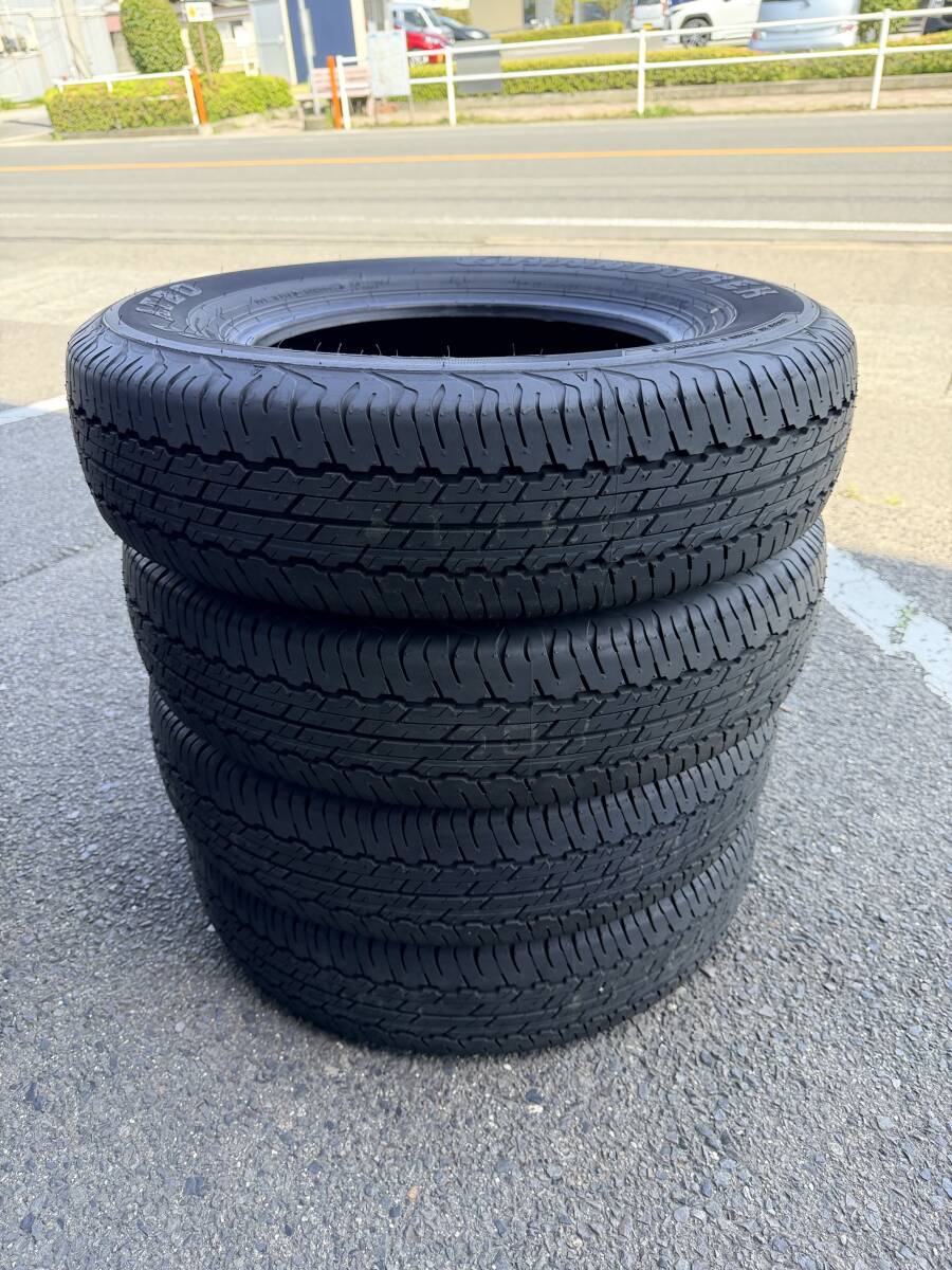 新車外し ジムニー シエラ ダンロップ GRANDTREK 195/80R15 2024年製 4本セット #726-1
