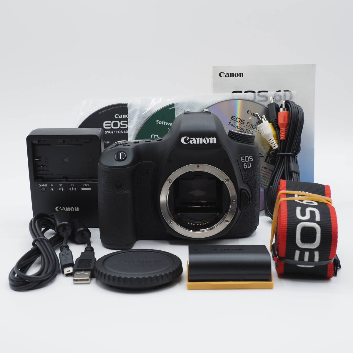 ショット数2,619回 Canon キヤノン EOS 6Dボディ デジタル一眼レフ 新品級 #3029