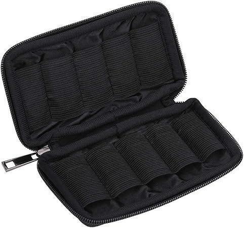 Y071 USB収納 ソフトポーチ ブラック フラッシュドライブケース