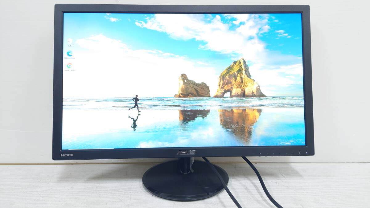 【美品】ASUS VP247 23.6型 液晶モニタ ノングレア フルHD（1920x1080）D-Sub/HDMI 動作品