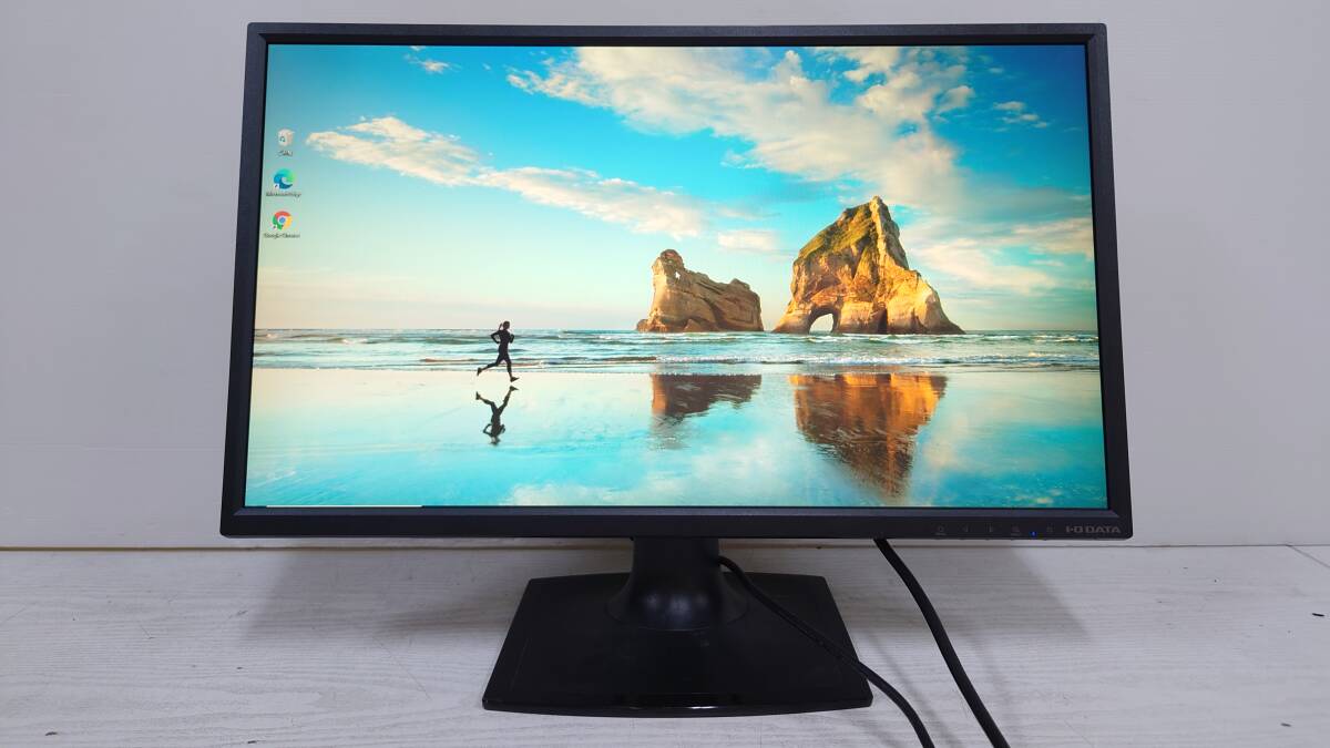 【良品】IO DATA アイ・オー・データ機器 LCD-AD243EDSB 23.8型 液晶モニタ フルHD (1920x1080) DVI/D-SUB 動作品