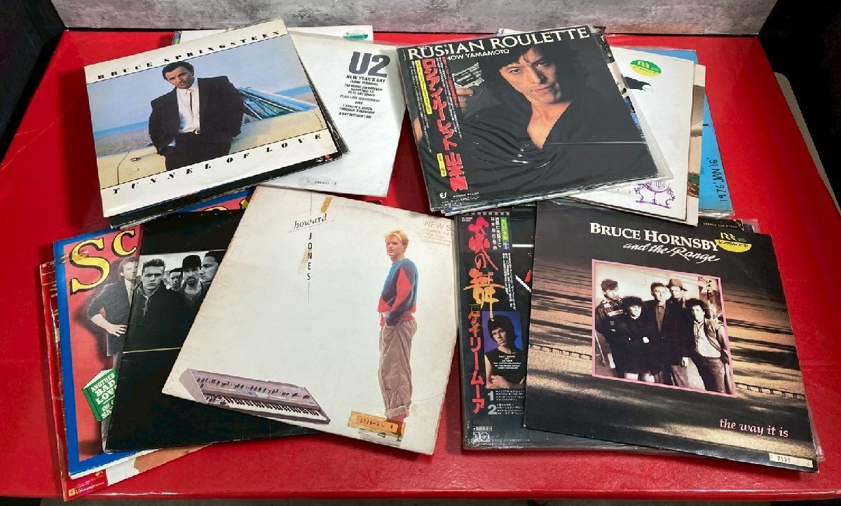1円～　LP　レコード　洋楽　約43点　約12kg　まとめ売り　現状品 / ホワイト・ナイト / ニュー・イヤーズ・デイ / ビリー・ジョエル