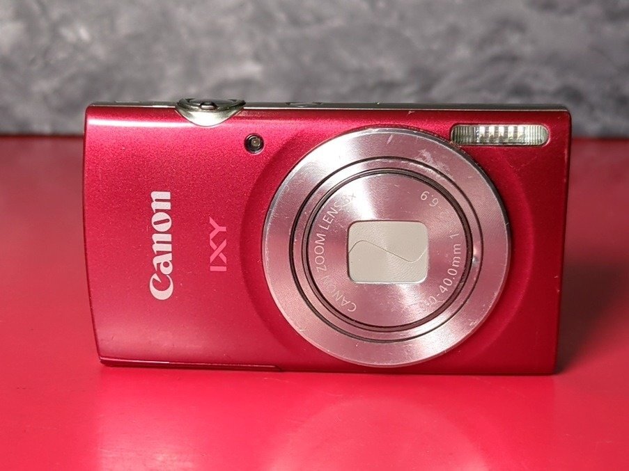 1円～　Canon　キヤノン　IXY200　5.0-40.0mm 1:3.2-6.9　コンパクトデジタルカメラ　オールドデジカメ　2000万画素　現状品