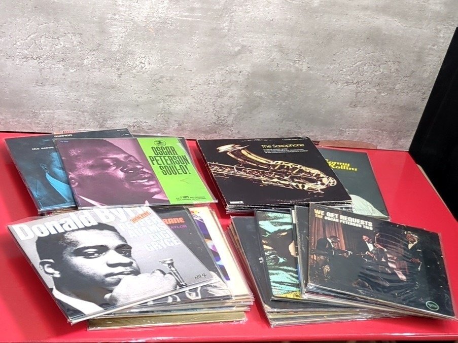 1円～　LP　レコード　ジャズ　JAZZ　大量　約40点　約13㎏　まとめ売り　現状品 / ジョンコルトレーン / ART / PEPPER / Sonny / Rollins