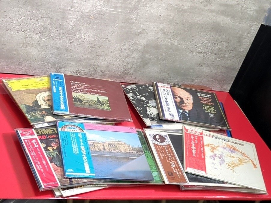 1円～　帯付き多数　LP　レコード　クラッシック　国内盤　大量　約35点　約13㎏　まとめ売り　現状品 / カラヤン / エフゲニー・キーシン