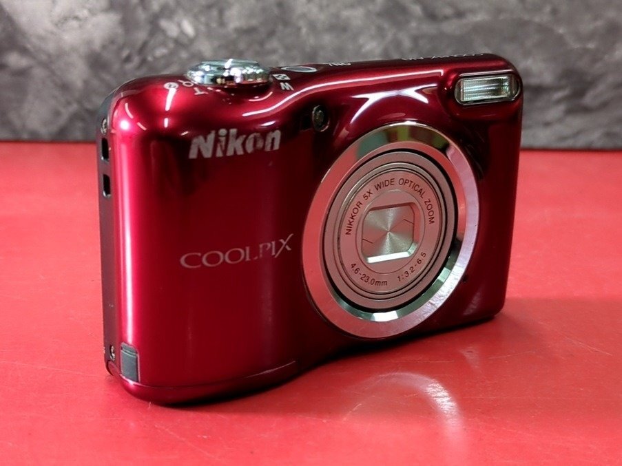 1円～　Nikon　ニコン　COOLPIX A10　4.6-23.0mm 1:3.2-6.5　1614万画素　コンパクト　デジタルカメラ　動作OK
