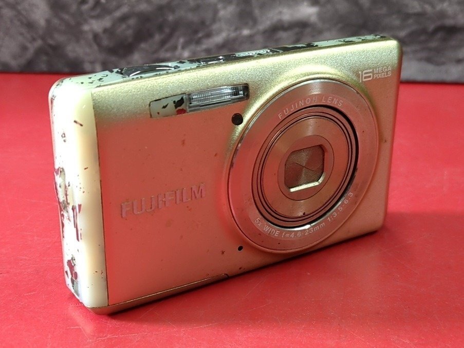 1円～　FUJIFILM　富士フイルム　FinePix JX700　f=4.6-23mm 1:3.5-6.3　コンパクト　デジタルカメラ　バッテリー付属　現状品