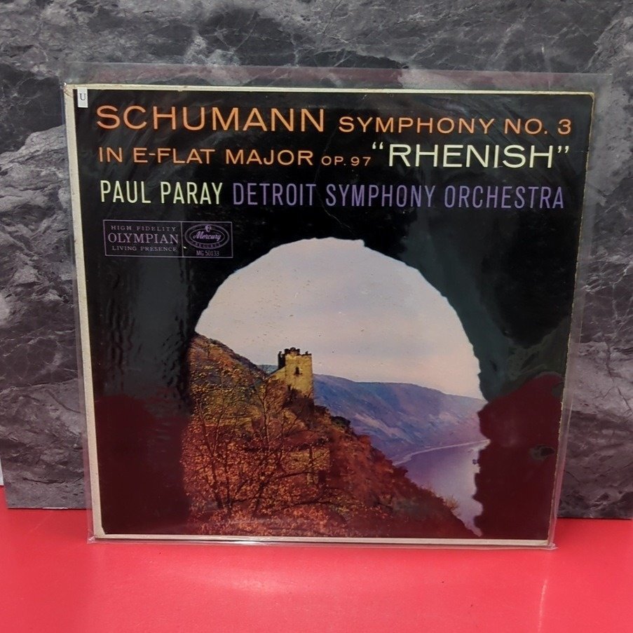【レコードコレクター放出品】 LP　クラッシック　PAUL PARAY　ポール・パレー　シューマン　交響曲第3番　ライン　MG50133 US盤