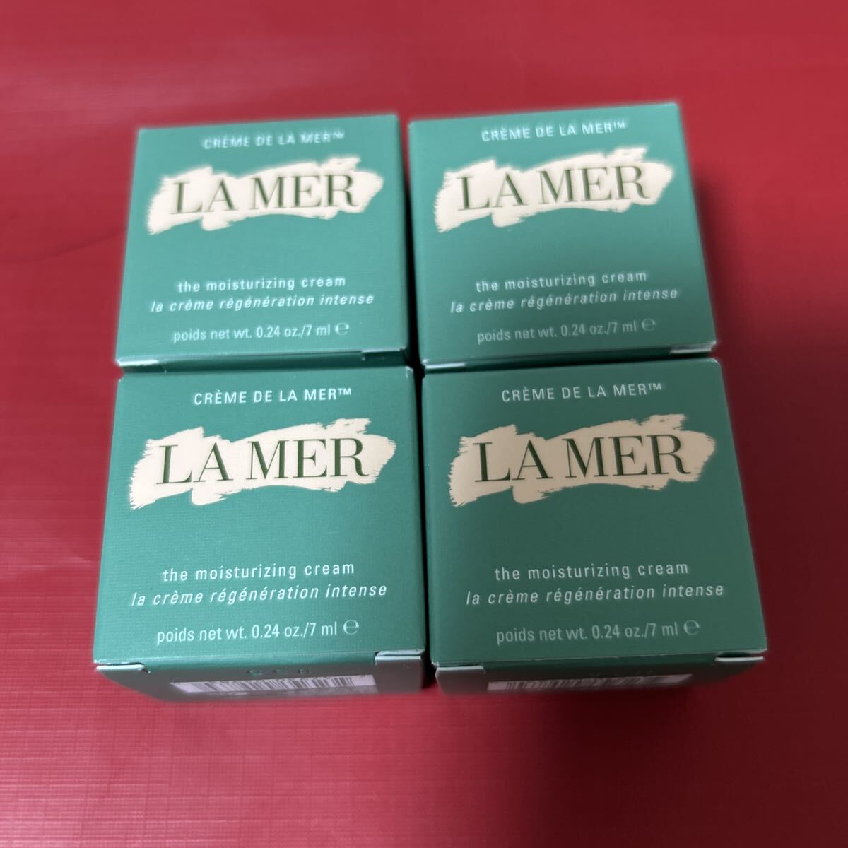 LAMER ラ・メール クレームドゥ・ラ・メールモイスチャークリーム7ml×4個 国内正規品　28746円相当