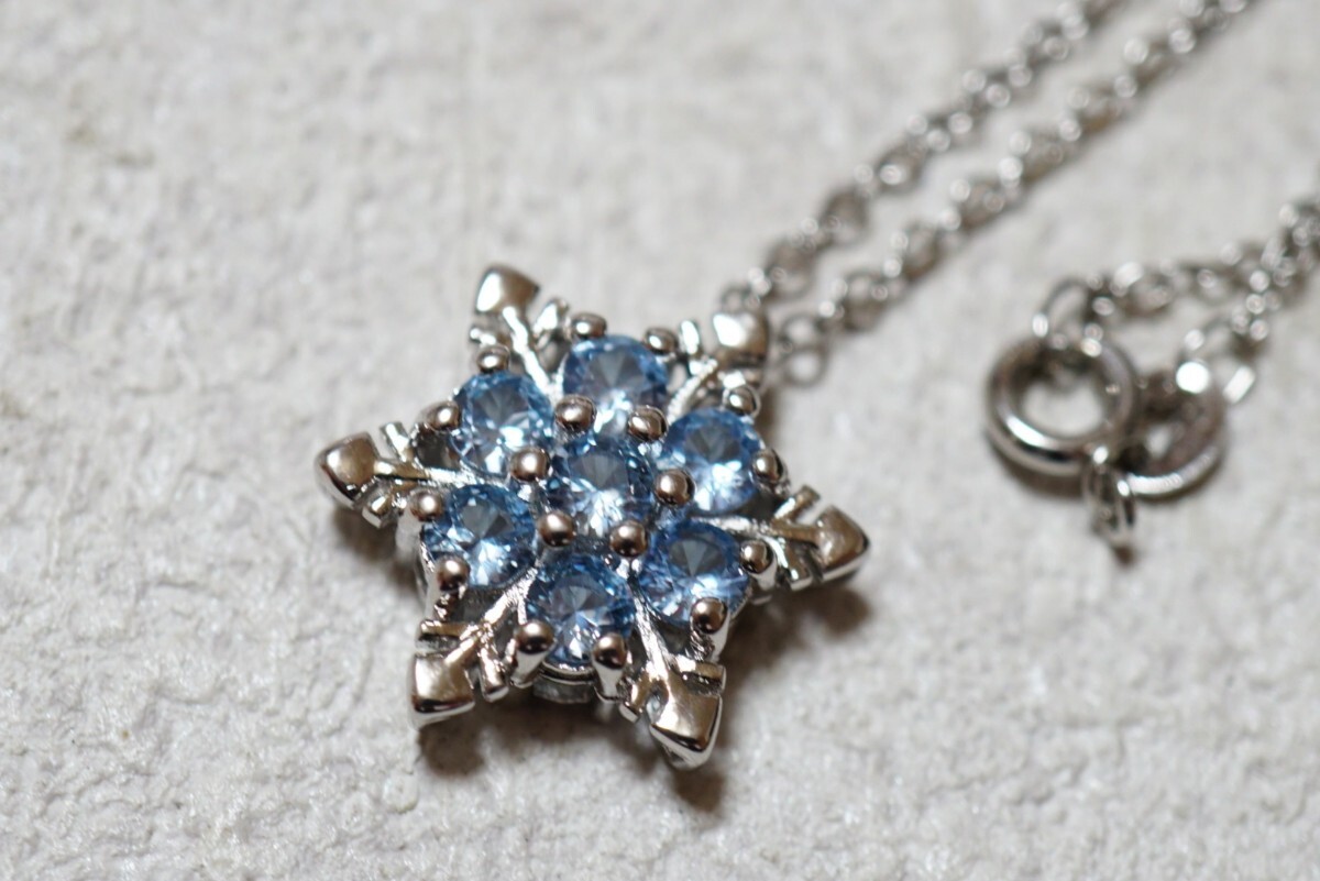 588 合成石 ペンダント ネックレス ヴィンテージ アクセサリー SILVER 925刻印 宝石 色石 カラーストーン 装飾品