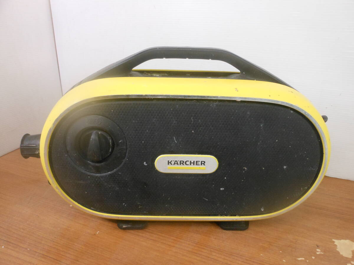 ♪ケルヒャー KARCHER 高圧洗浄機 K SILENT 2012年製 50-60Hz 汚れ 通電確認 送料は説明欄※ジャンク品扱い ■１２０
