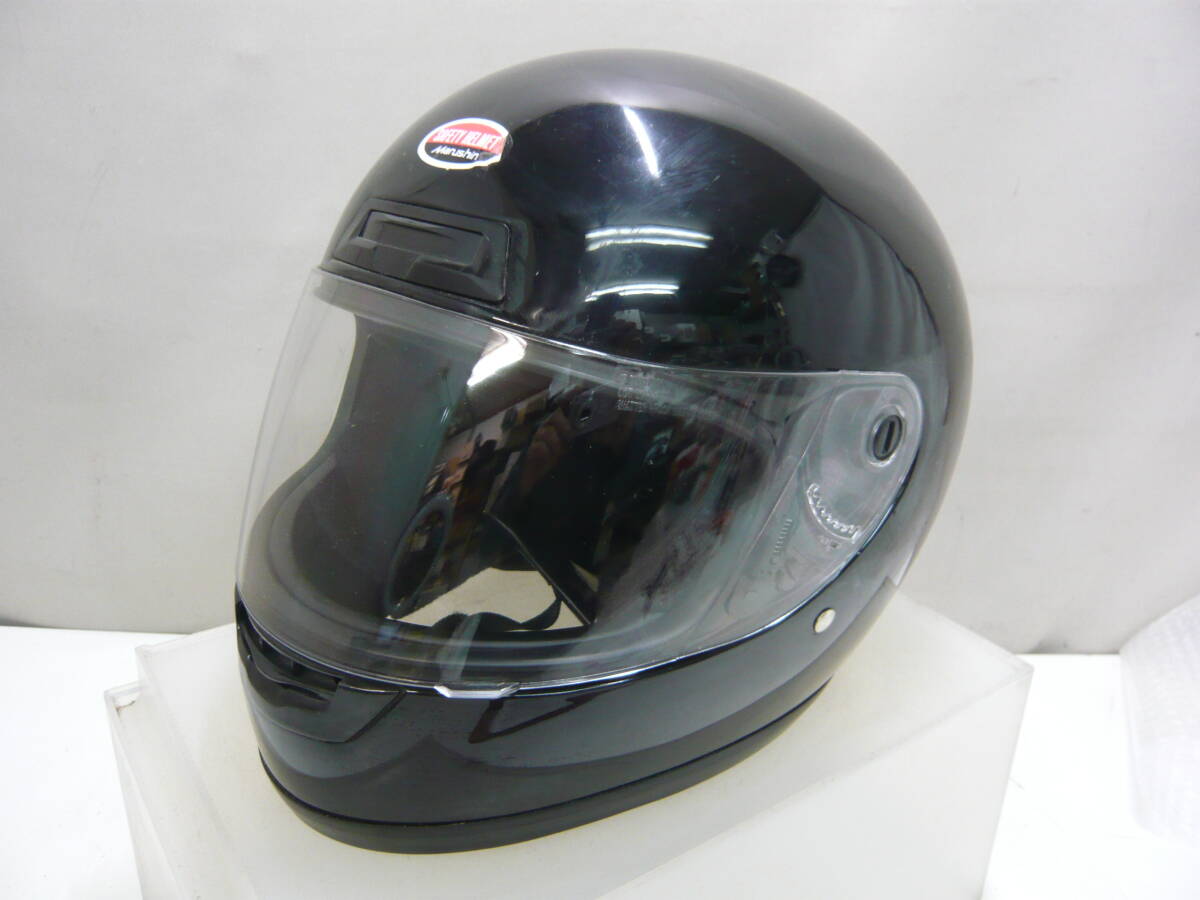 ★92）フルフェイス・マルシン工業「M-920」　フリーサイズ（58-60㎝） ※中古/キズ多数現状品■100