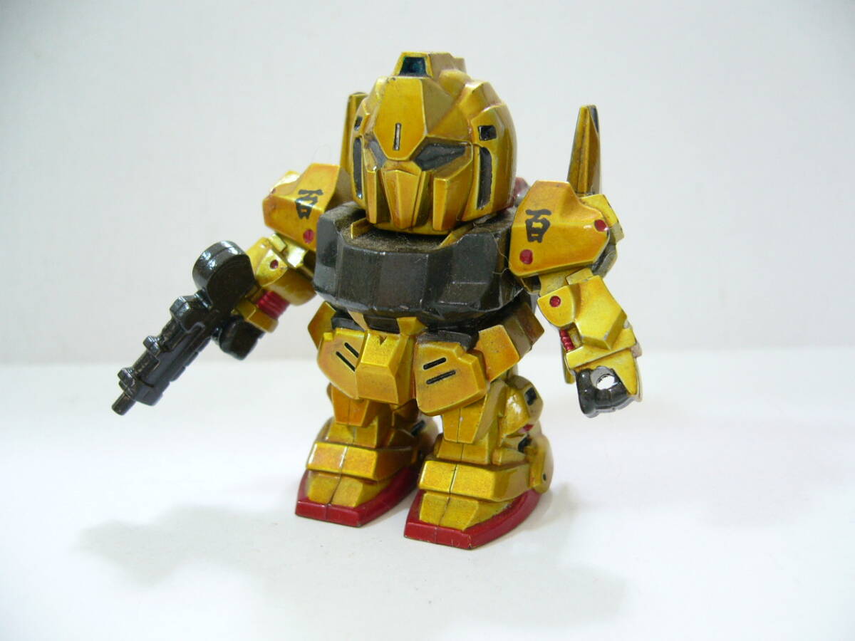 デフォルメ 百式 機動戦士Zガンダム 小さなプラモデル 組み立て済み品 ガシャポン オマケ 　自家塗装