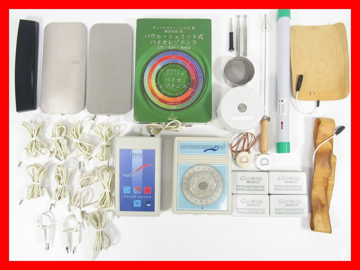 RAYONEX 波動測定器 レヨメーター ps10 パウル シュミット式 バイオレゾナンス レヨネックス rayometer 中古