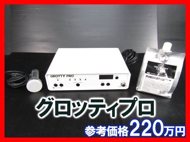 参考価格220万円 プロラボソリューション グロッティプロ GROTTY PRO フェイシャル スカルプ ボディ 小顔 痩身 エイジングケア 中古