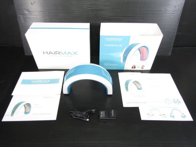 ヘアマックス レーザーバンド 82 Hairmax laserband82 レーザー 育毛 中古 管理③
