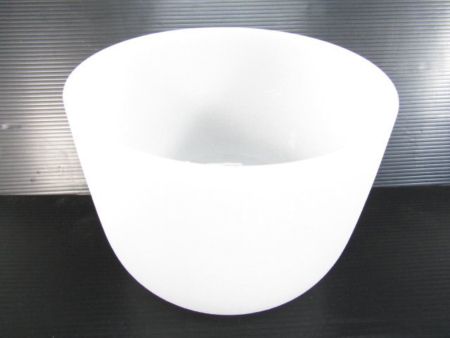 フロステッドボウル ホワイト 音階G クリスタルボウル フロストボウル チャクラ ヒーリング 中古