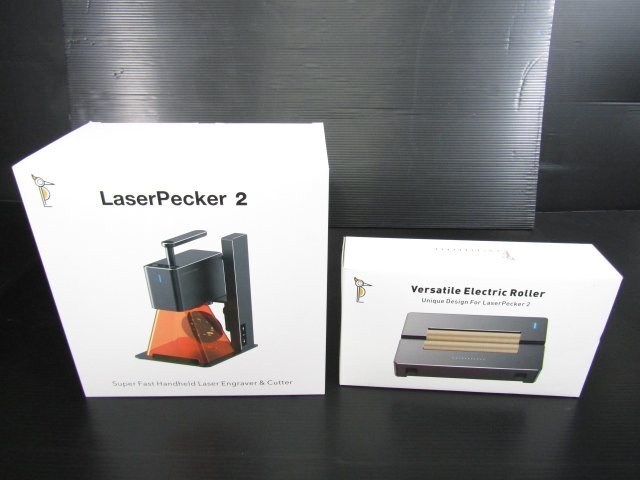 未使用品 LaserPecker2 LP2 レーザー彫刻機 レーザー刻印機 小型レーザー加工機 DIY 木材 革 金属 加工