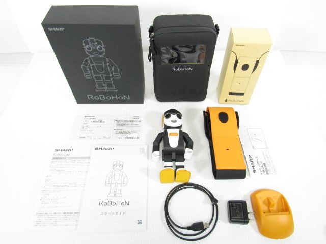 SHARP SR-06M-Y RoBoHoN ロボホン シャープ モバイル型 ロボット SR06MY 中古