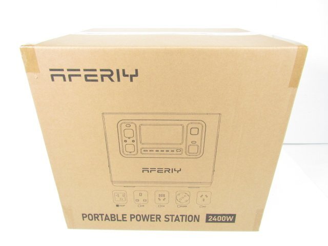 新品 未開封 AFERIY P210 ポータブル電源 大容量 ポータブルバッテリー 車中泊 キャンプ 節電 停電対策 防災