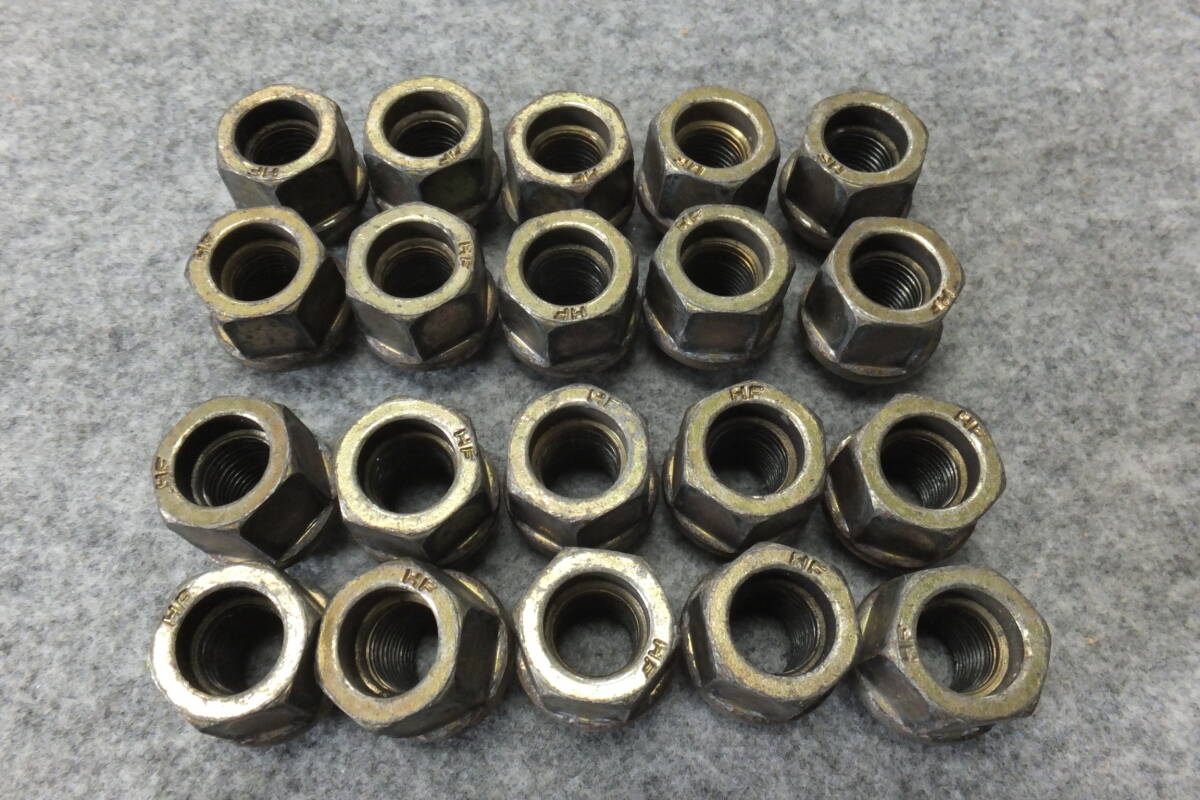 GM車ラグナット20個 中古品 lug nuts HF　シボレーアストロ　C1500　GMC　サファリ 