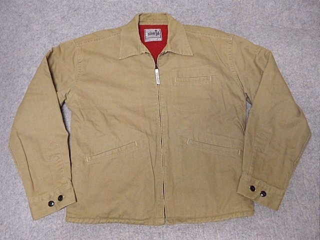リーバイス　シルバータブ　ブルゾン　ジャンパー　Ｌサイズ　美品　Levi's Silver Tab　裏地ボア　ジップアップ