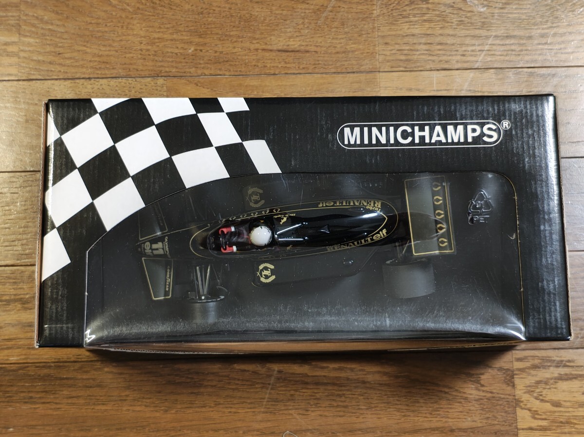 当時物 MINICHAMPS ミニチャンプス 1:18 Lotus Renault 97 T デッドストック