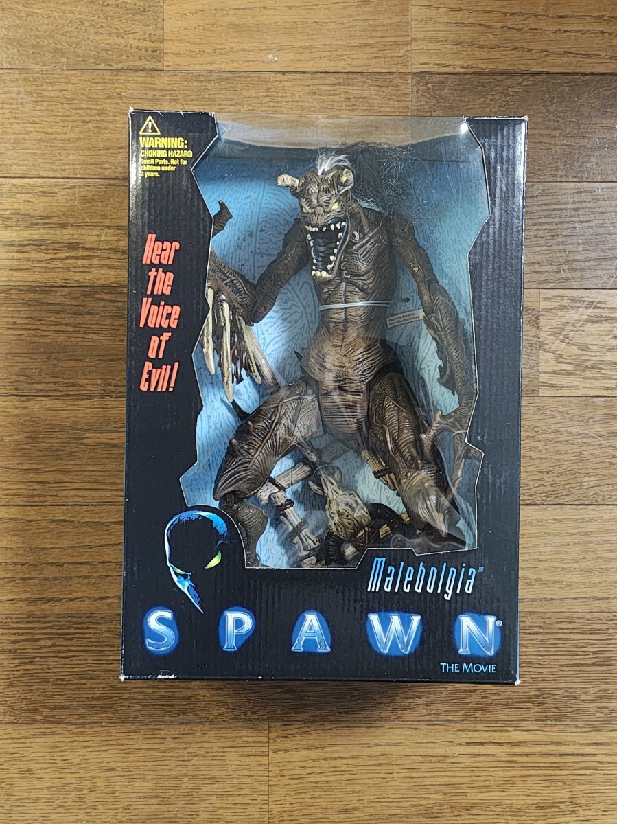 当時物 未開封 McFARLANE TOYS マクファーレン トイズ SPAWN THE MOVIE MALEBOLGIA DX ULTRA-ACTION FIGURES デッドストック