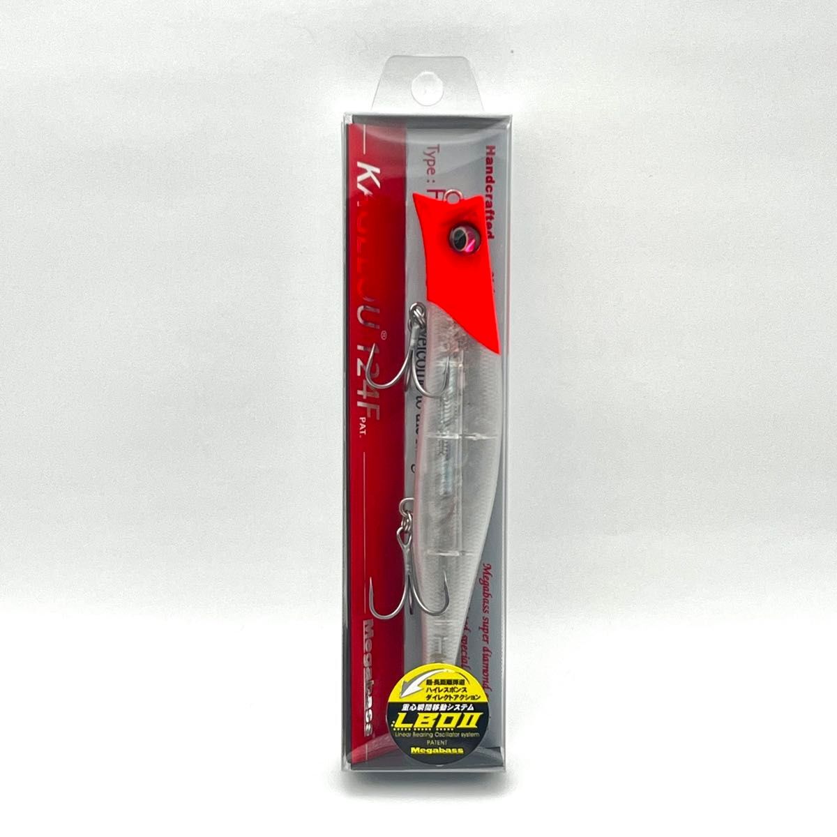 メガバス カゲロウ 124F 未開封 GP RED HEAD Megabass KAGELOU シーバス 青物