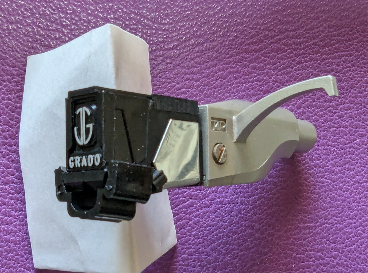 【中古・動作品】グラド GRADO Prestige Silver3 （T4P）＋ テクニクス Technics SH-80S ヘッドシェル レコードカートリッジ
