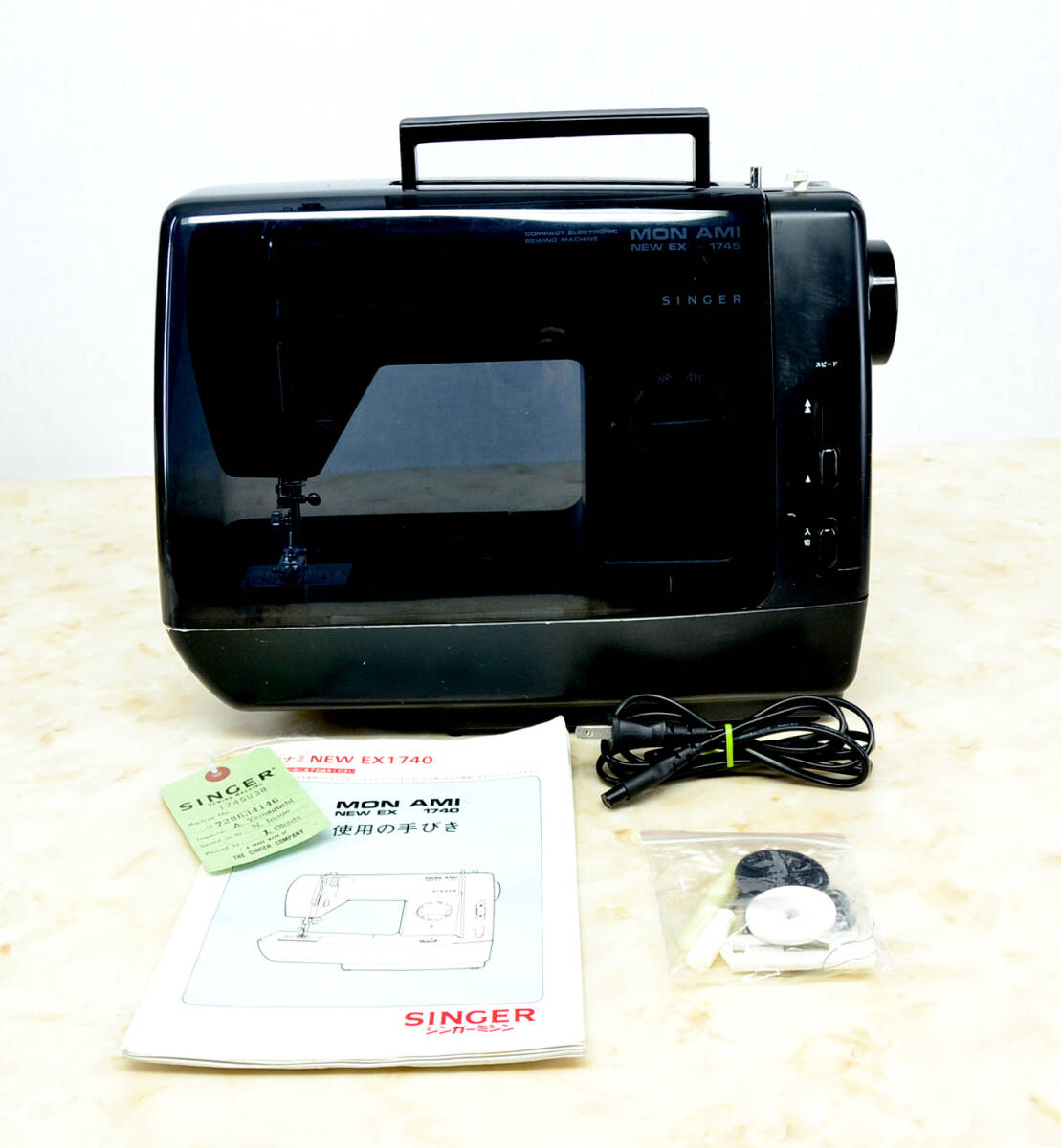 SINGER シンガー MON AMI モナミNEW EX1740 家庭用ミシン 中古品　手渡し歓迎