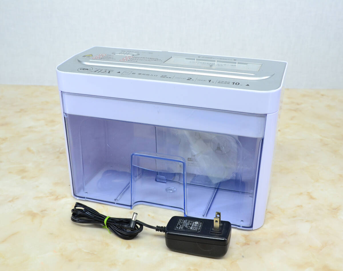 GBC GSHA12X-O A12X デスクトップシュレッダー オフィス用品 シュレッダー A4サイズ 中古品