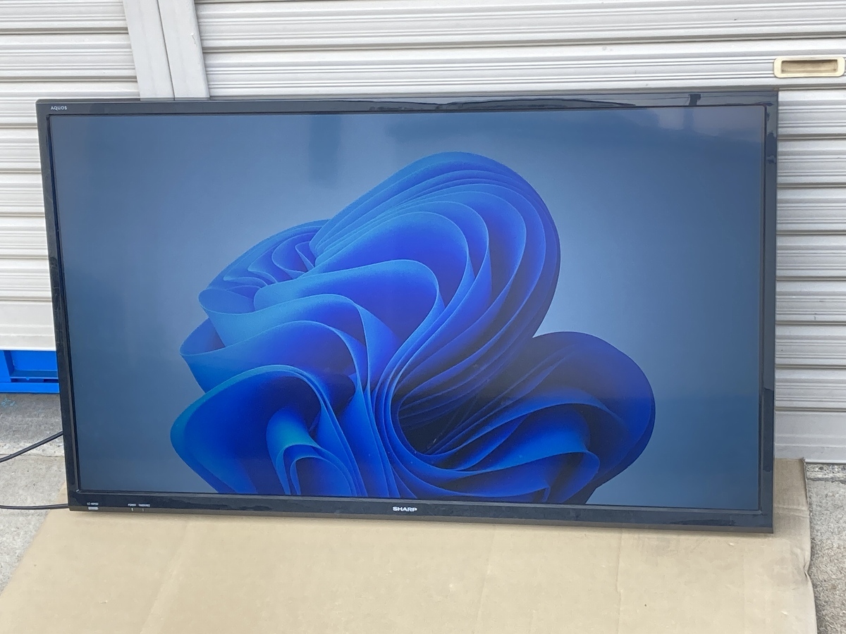 SHARP AQUOS LC-40H30 40型 液晶モニター ※2015年製 B-CAS 未確認 ①