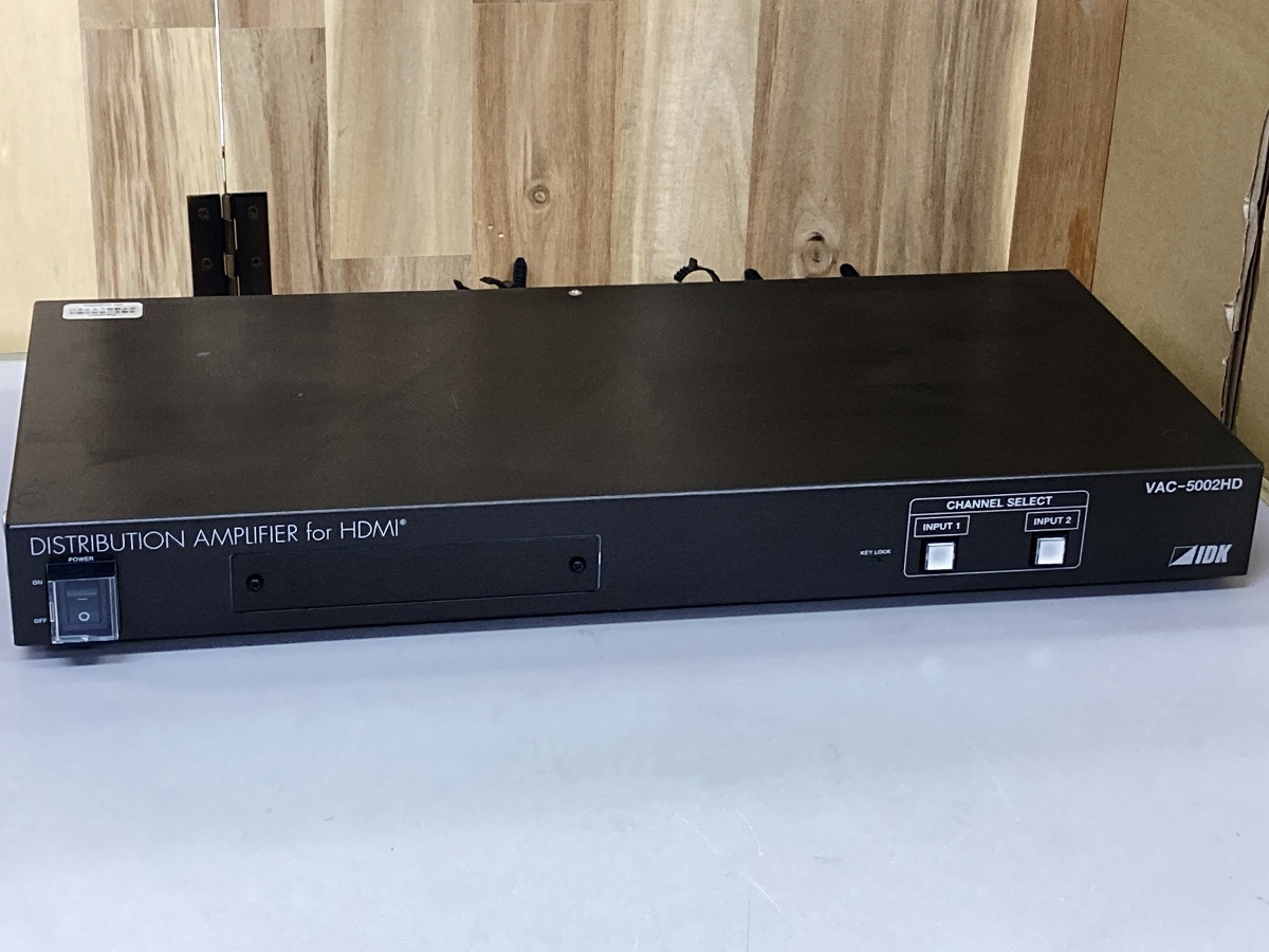 IDK VAC-5002HD DISTRIBUTION AMPLIFIER for HDMI 分配器 ※動作確認済み IV-a