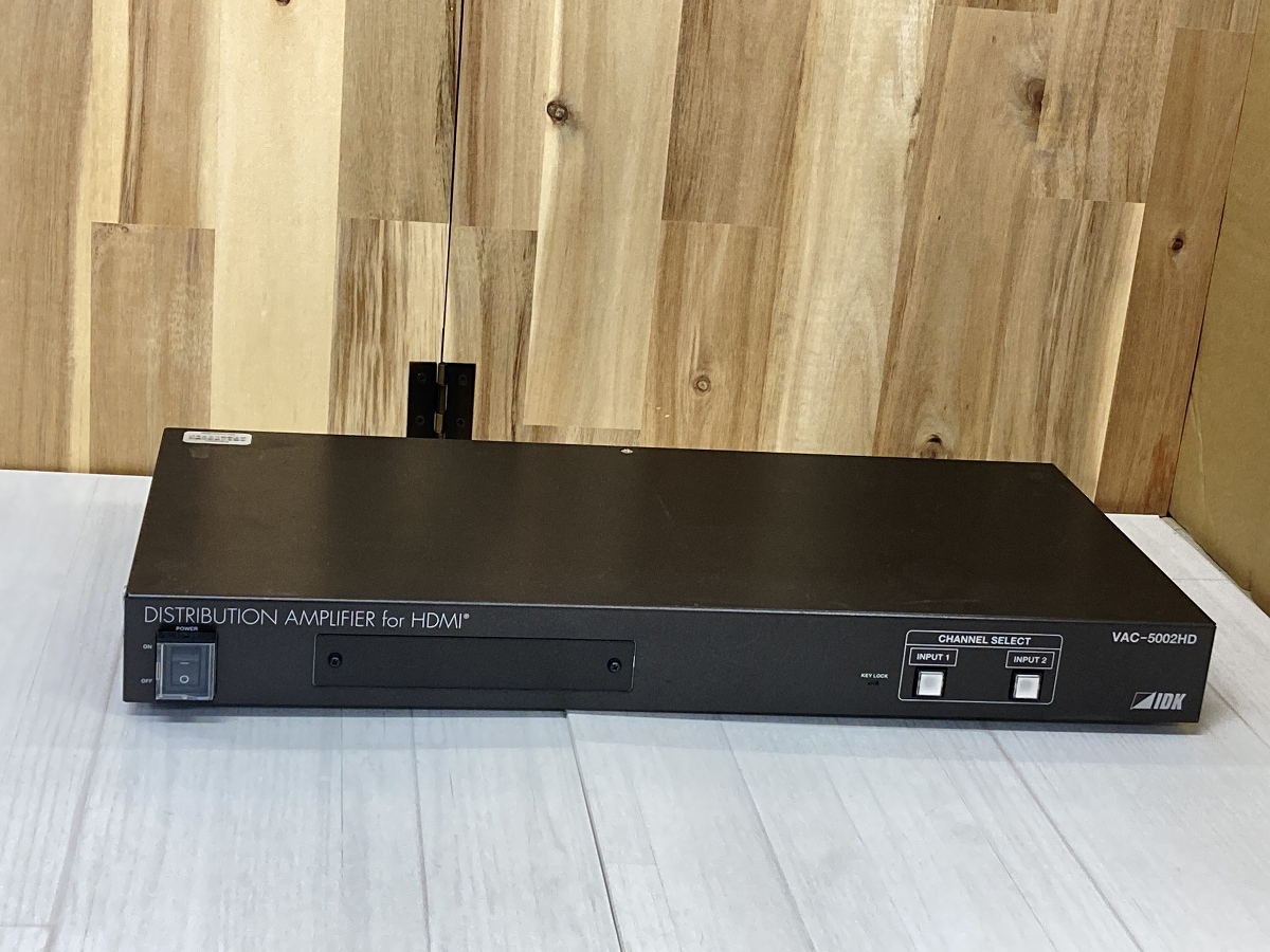 IDK VAC-5002HD DISTRIBUTION AMPLIFIER for HDMI 分配器 ※動作確認済み IV-d