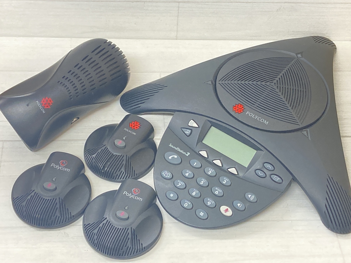 POLYCOM SoundStation2 Web会議システム ※通電確認 ①