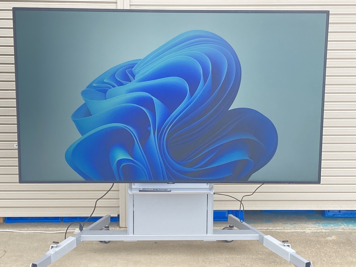NEC MultiSync V864Q 86インチ液晶モニター 4K ①A
