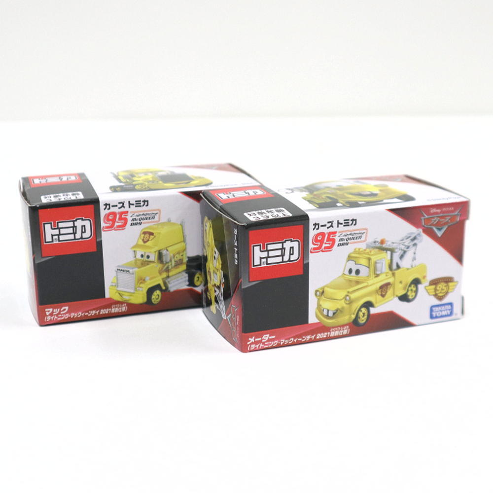 未使用 ◎【未使用品】TAKARATOMY トミカ Disney PIXAR カーズ マック&メーター (ライトニング・マックィーンディ [jgg]