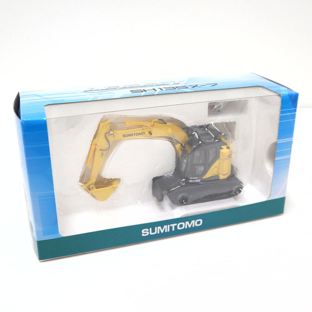 美品 【現状販売品】LEGEST 住友建機 油圧ショベル SH135X-7 イエロー [jgg]