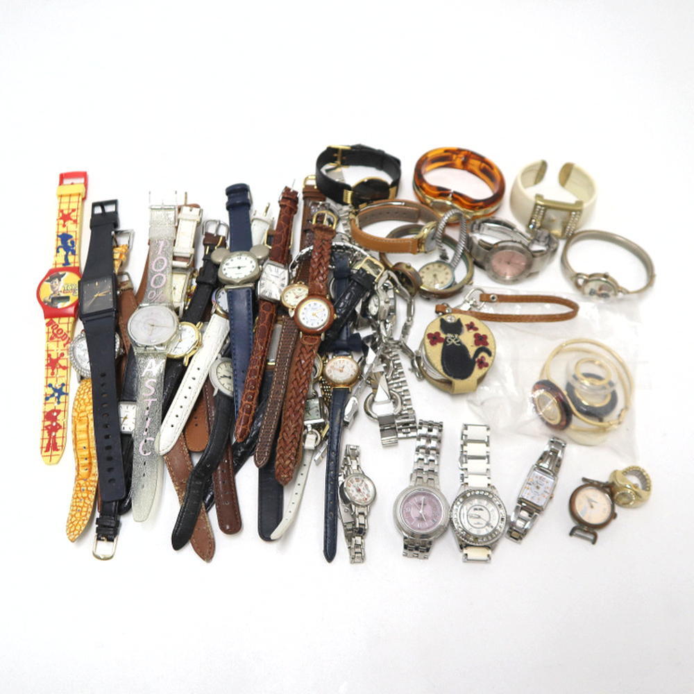 【ジャンク品】腕時計 レディース まとめ売り/recipe/Papini/CASIO/Christian Dior/SCript//sara/ANNE [jgg]