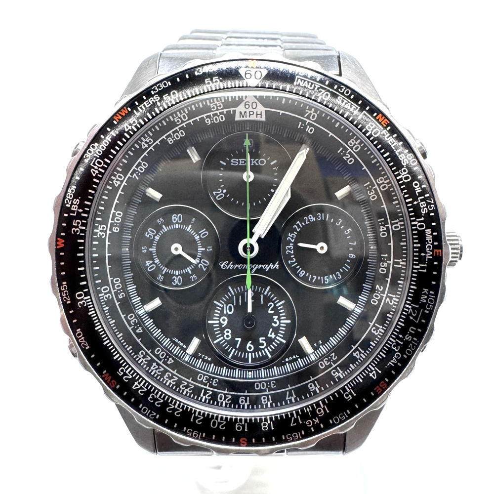 ジャンク品 CASIO カシオ スカイプロッフェショナル ７T34-6A20 ab0037 [jgg]