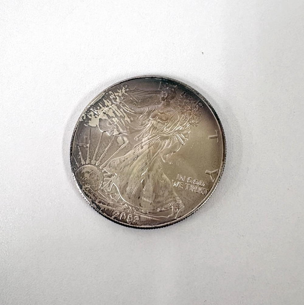 【銀貨】アメリカ １ドル 1oz(オンス) 銀貨 ウォーキング リバティ 2002年 硬貨/kb4787 [jgg]