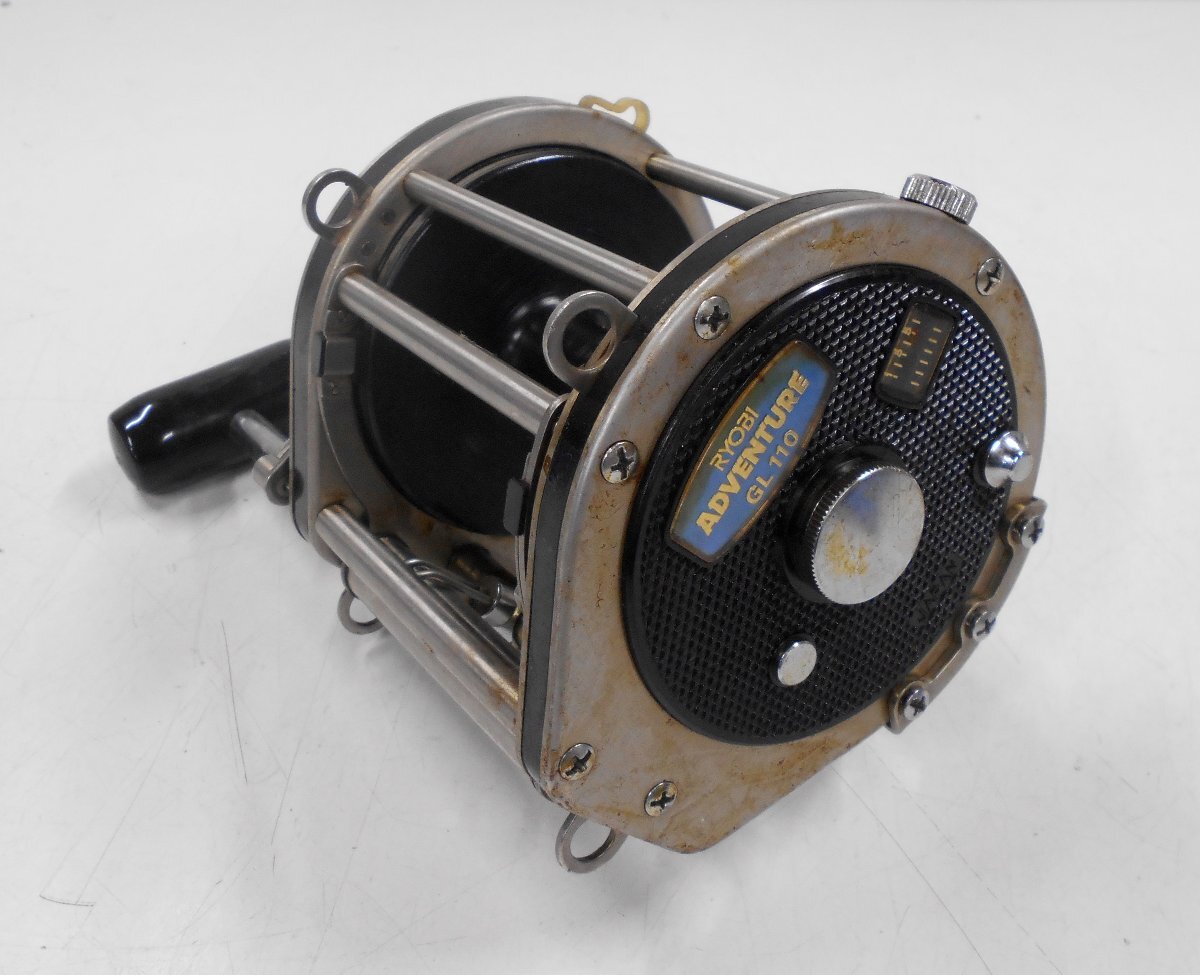 RYOBI リョービ ADVENTURE アドベンチャー リール GL110 船用 現状品 【テ551】