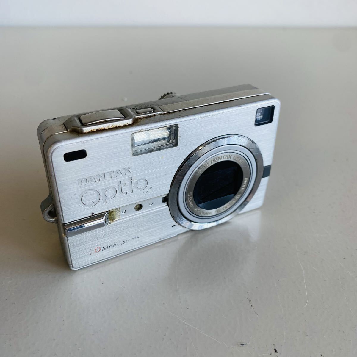 《電源OK！》PENTAX Optio 7.0 82A75 Megapixels デジタルカメラ ペンタックス デジカメ シルバー