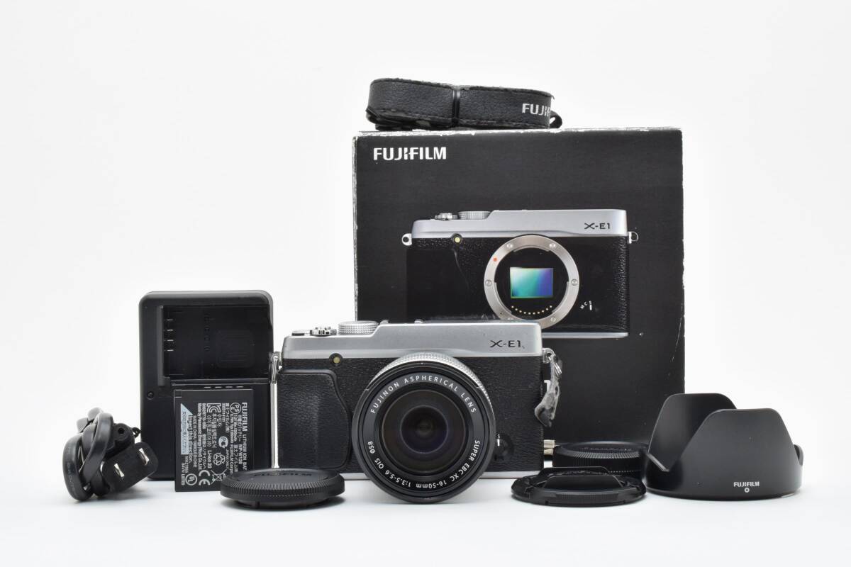 FUJIFILM X-E1 16.3MP Digital Camera 16-50mm Lens C0114