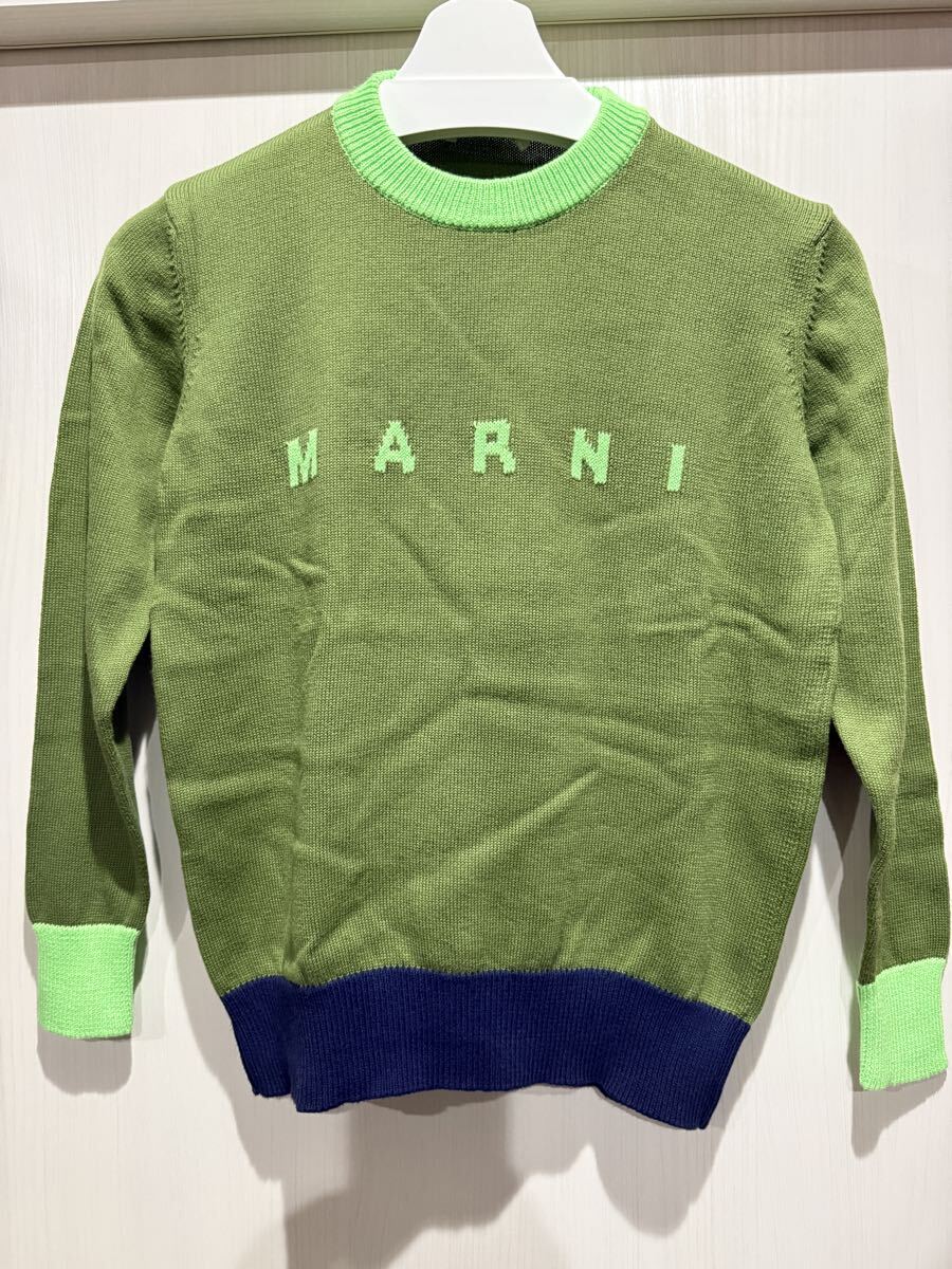 送料無料　中古品　 MARNI マルニ キッズ ニット　サイズ10 国内正規品　約145cm前後　